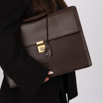 Loewe 1980's Anagram Briefcase - FashioNica