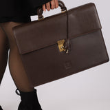 Loewe 1980's Anagram Briefcase - FashioNica