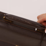 Loewe 1980's Anagram Briefcase - FashioNica