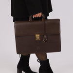 Loewe 1980's Anagram Briefcase - FashioNica