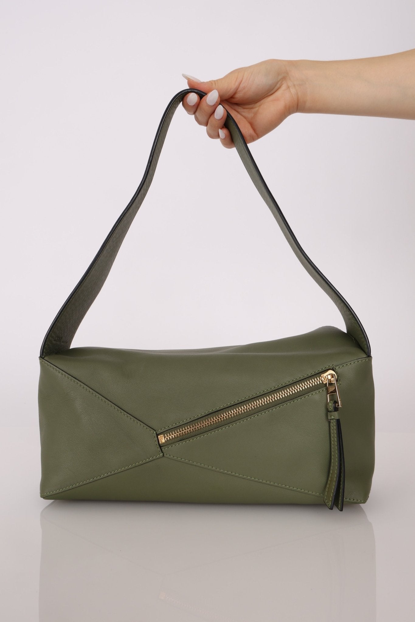 Loewe 2022 Avocado Puzzle Hobo - FashioNica
