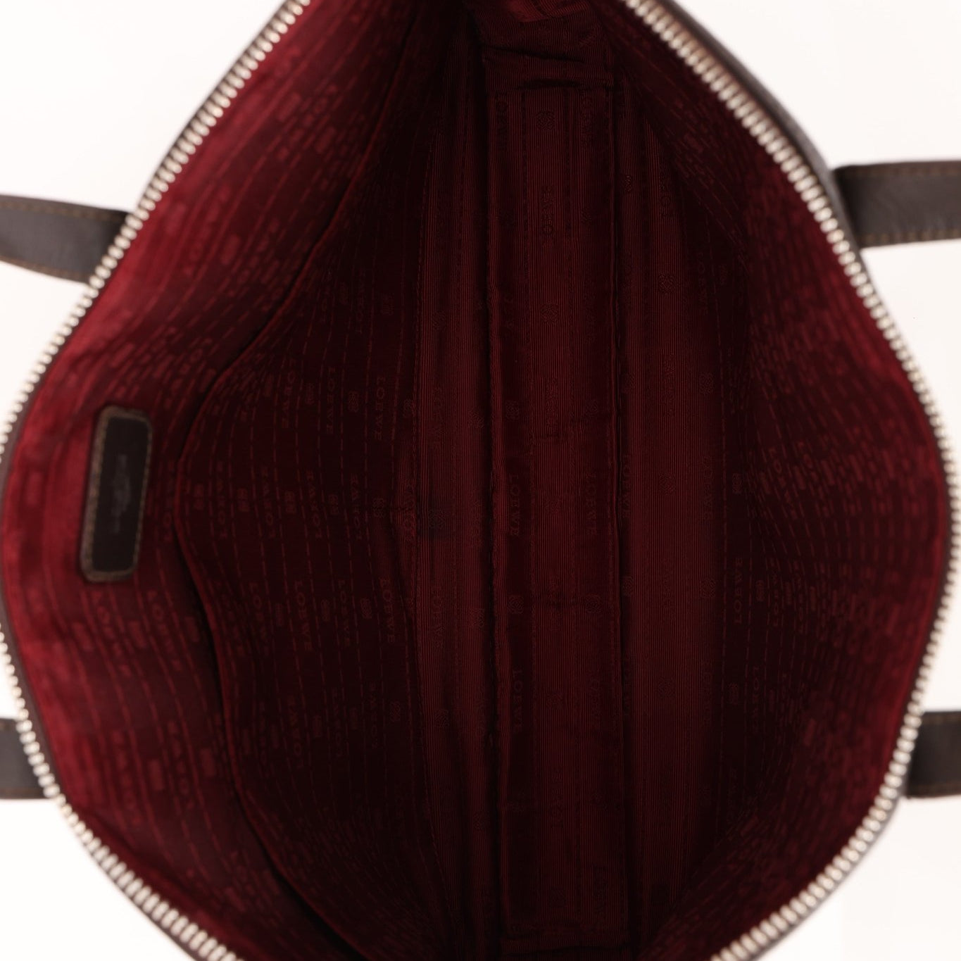 Loewe Anagram Chocolate Briefcase Top Handle - FashioNica