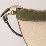 Loewe Anagram Crescent Shoulder Bag - FashioNica