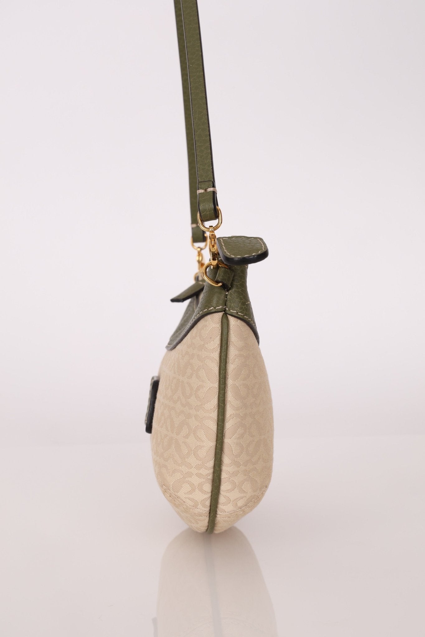 Loewe Anagram Crescent Shoulder Bag - FashioNica