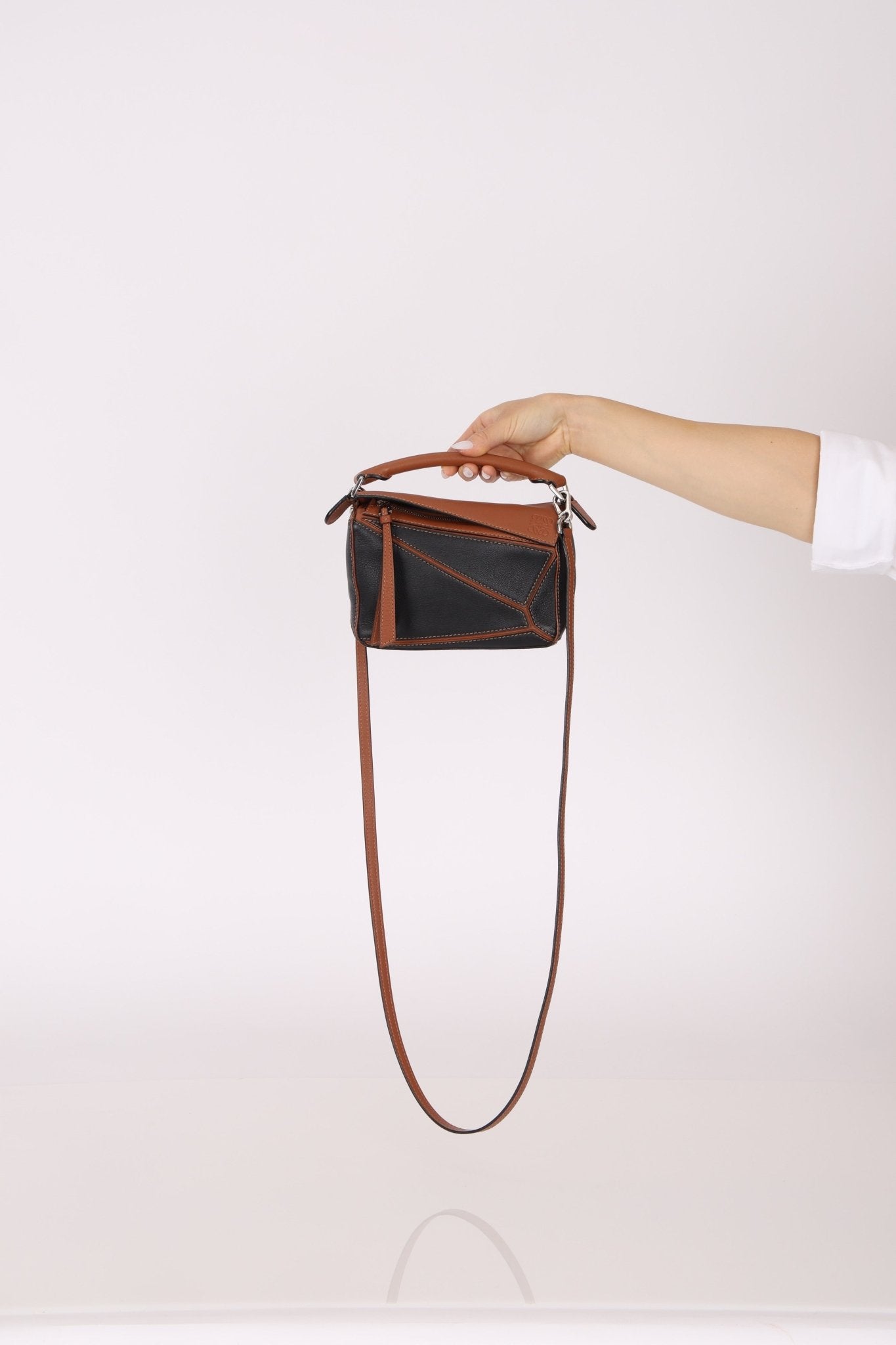 Loewe Bi - Color Mini Puzzle Bag - FashioNica