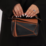 Loewe Bi - Color Mini Puzzle Bag - FashioNica