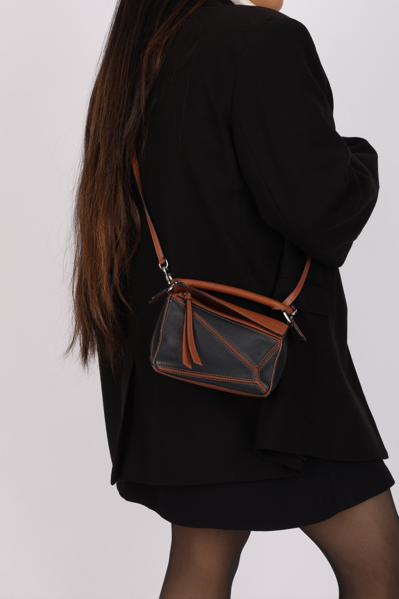 Loewe Bi - Color Mini Puzzle Bag - FashioNica