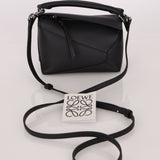 Loewe Black Mini Puzzle Edge - FashioNica