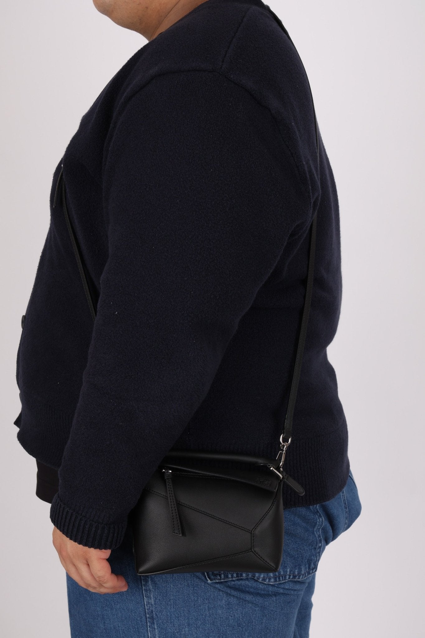 Loewe Black Mini Puzzle Edge - FashioNica