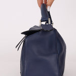 Loewe Bleu Marine Small Puzzle Bag - FashioNica