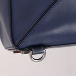 Loewe Bleu Marine Small Puzzle Bag - FashioNica