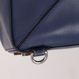 Loewe Bleu Marine Small Puzzle Bag - FashioNica