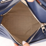 Loewe Bleu Marine Small Puzzle Bag - FashioNica
