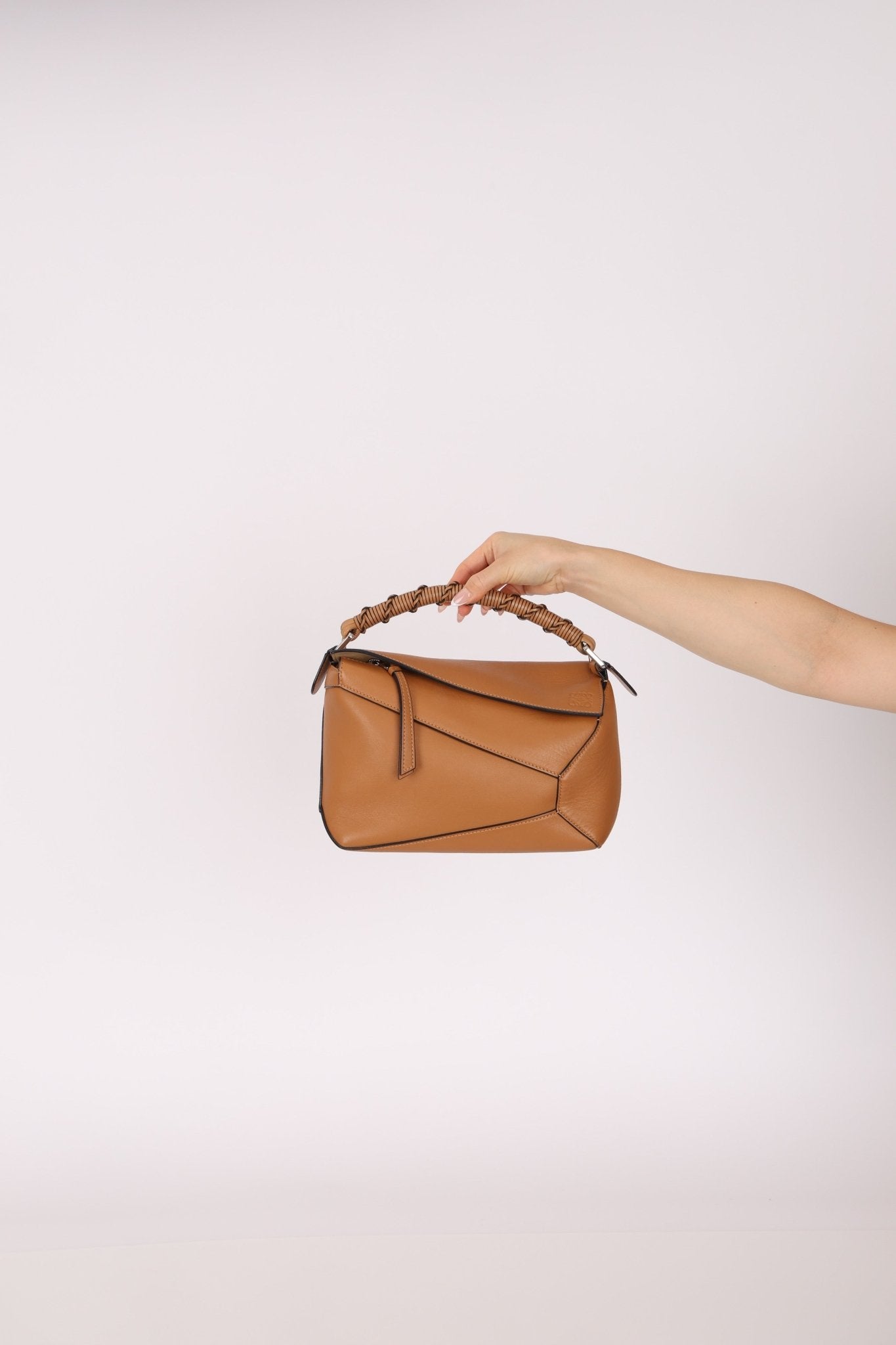 Loewe Braided Desert Small Puzzle Edge - FashioNica