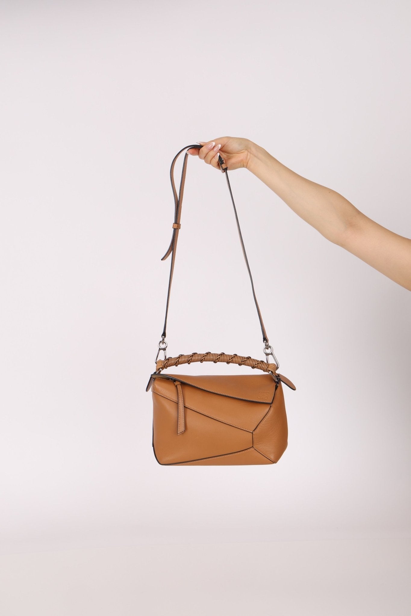 Loewe Braided Desert Small Puzzle Edge - FashioNica