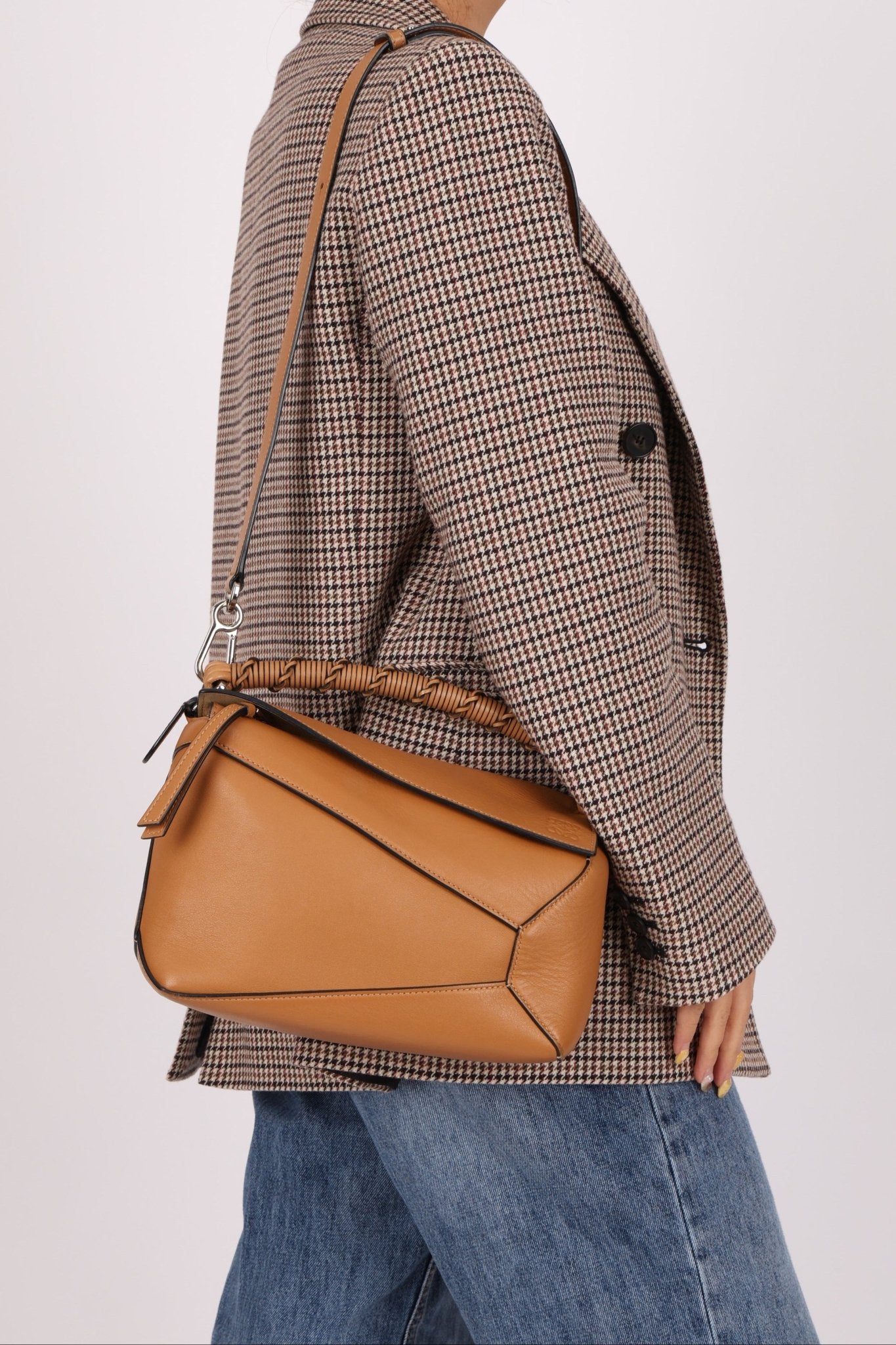 Loewe Braided Desert Small Puzzle Edge - FashioNica