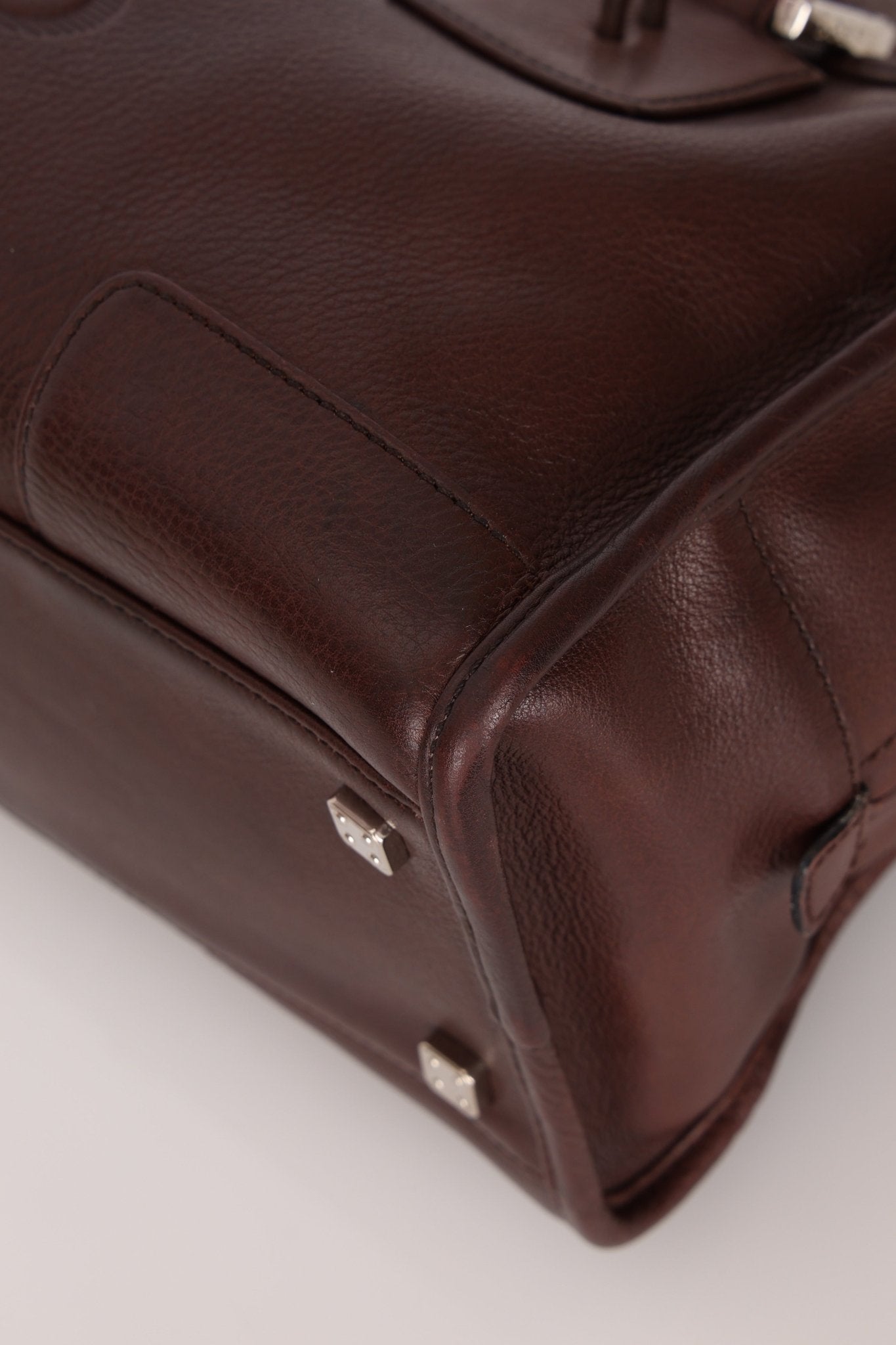 Loewe Brown Leather Amazona 28 - FashioNica