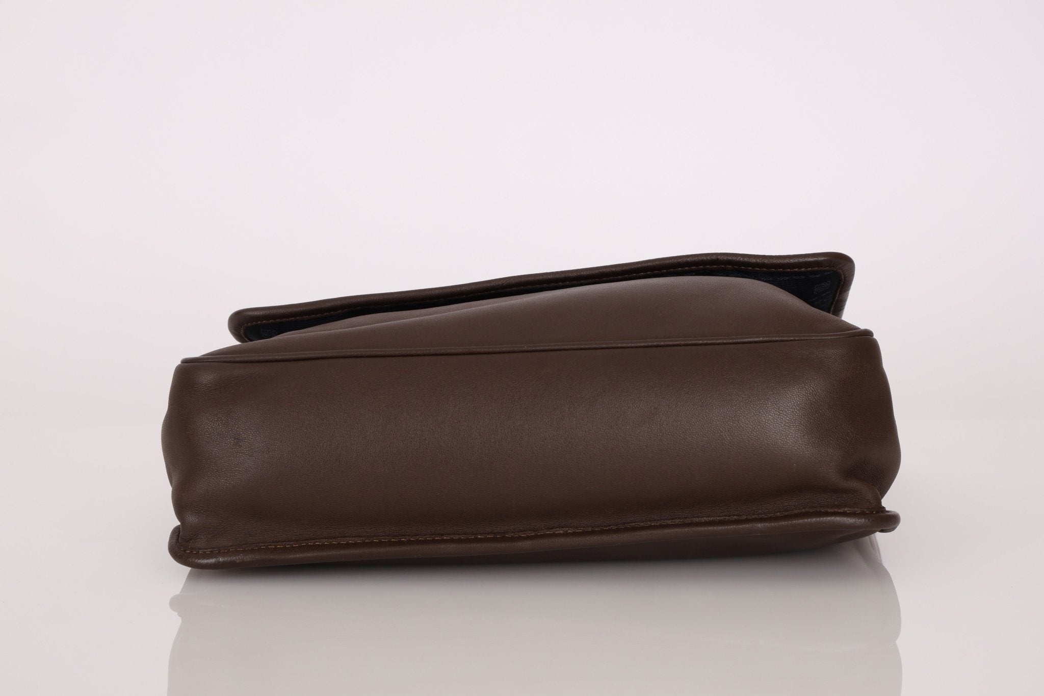 Loewe Brown Maia Anagram Tote Bag w/ Strap - FashioNica