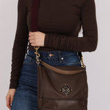 Loewe Brown Maia Anagram Tote Bag w/ Strap - FashioNica