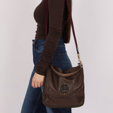 Loewe Brown Maia Anagram Tote Bag w/ Strap - FashioNica