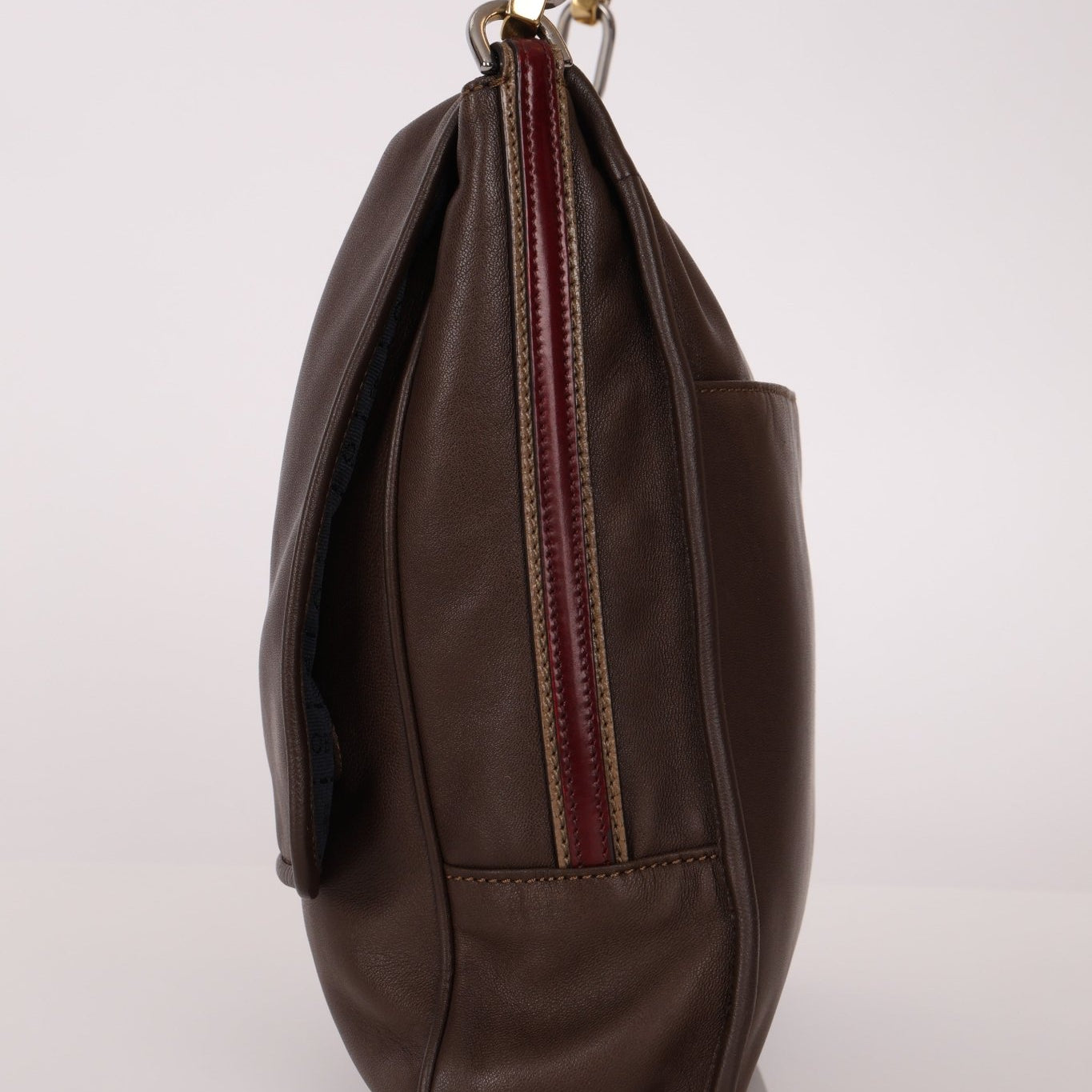 Loewe Brown Maia Anagram Tote Bag w/ Strap - FashioNica
