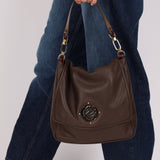 Loewe Brown Maia Anagram Tote Bag w/ Strap - FashioNica