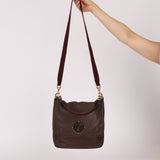 Loewe Brown Maia Anagram Tote Bag w/ Strap - FashioNica