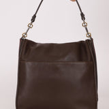 Loewe Brown Maia Anagram Tote Bag w/ Strap - FashioNica
