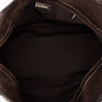 Loewe Brown Suede Contrast Stitch Amazona - FashioNica