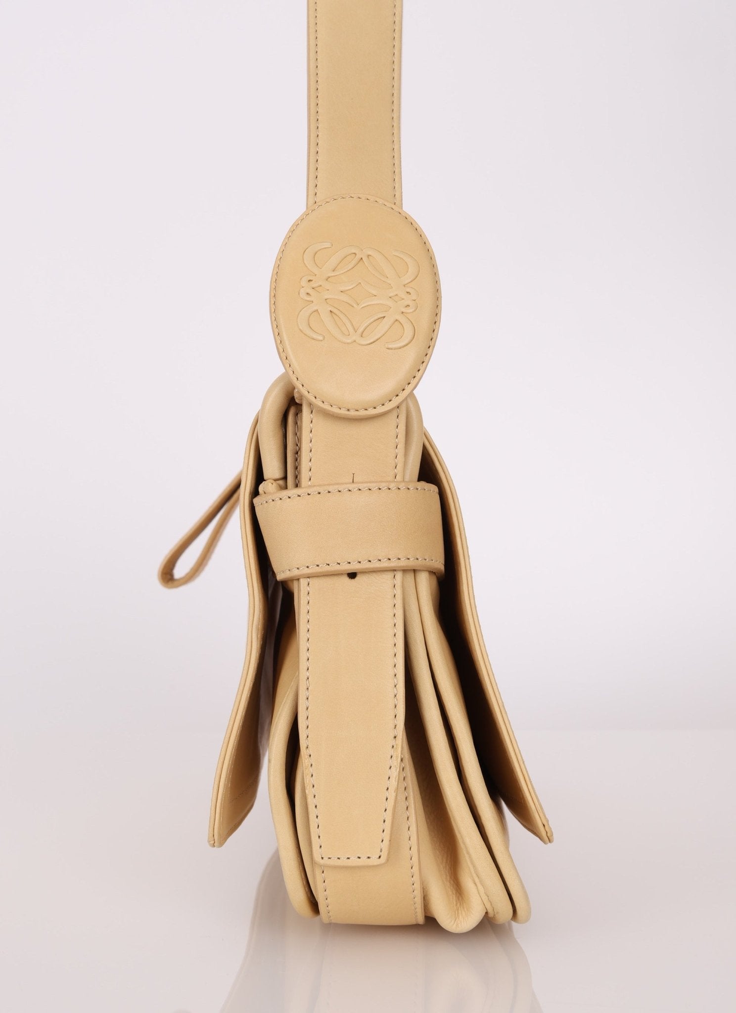 Loewe Butter Anagram Shoulder Bag - FashioNica