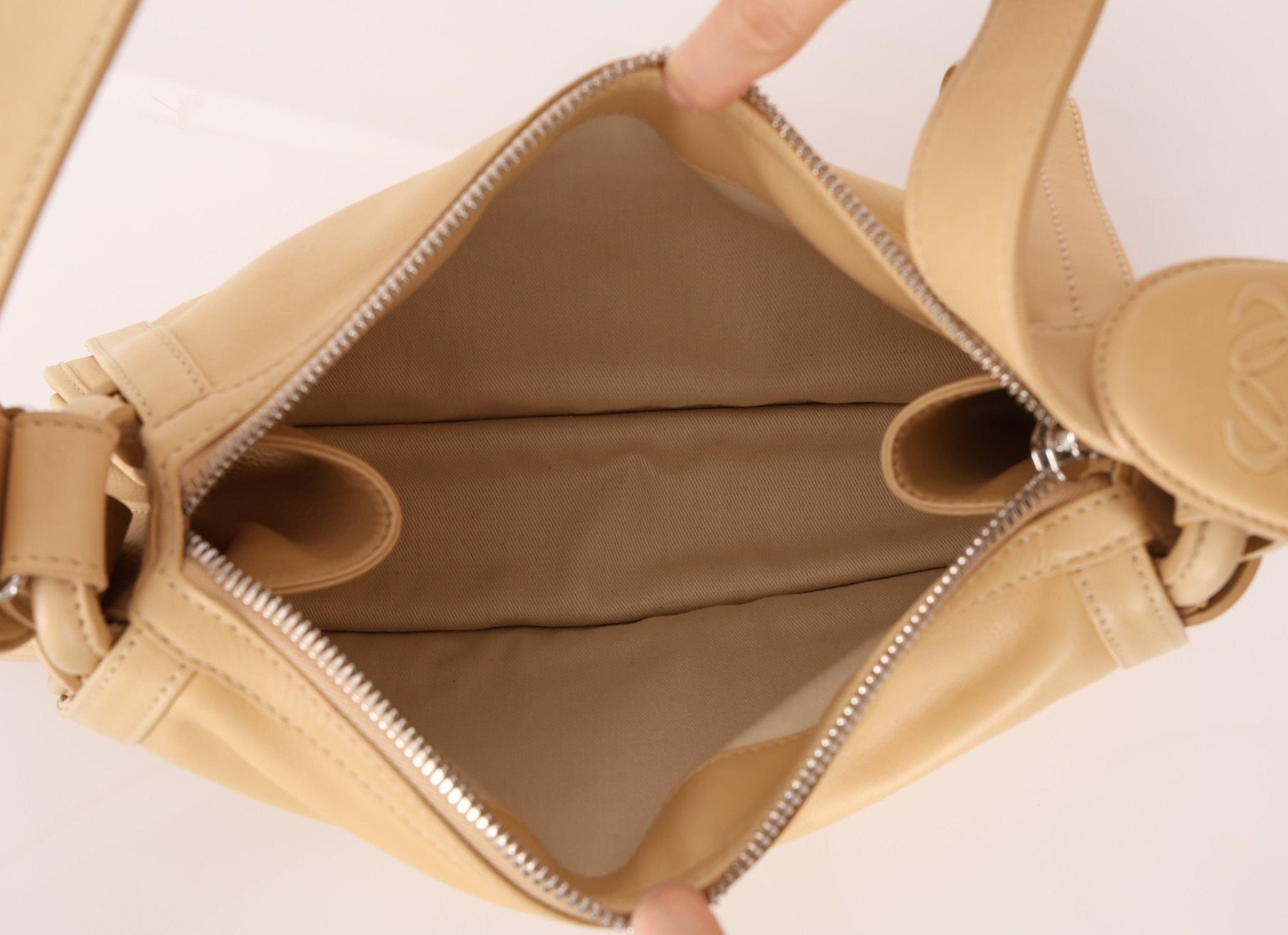 Loewe Butter Anagram Shoulder Bag - FashioNica