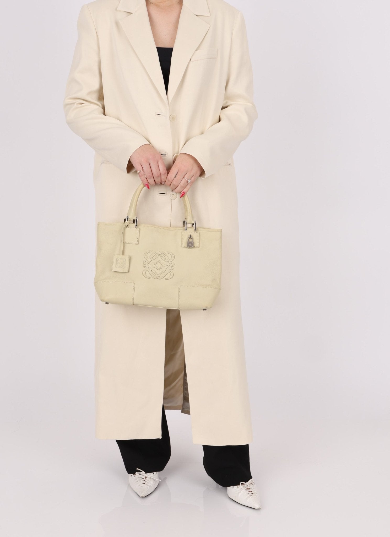 Loewe Butter Yellow Amazona Tote - FashioNica