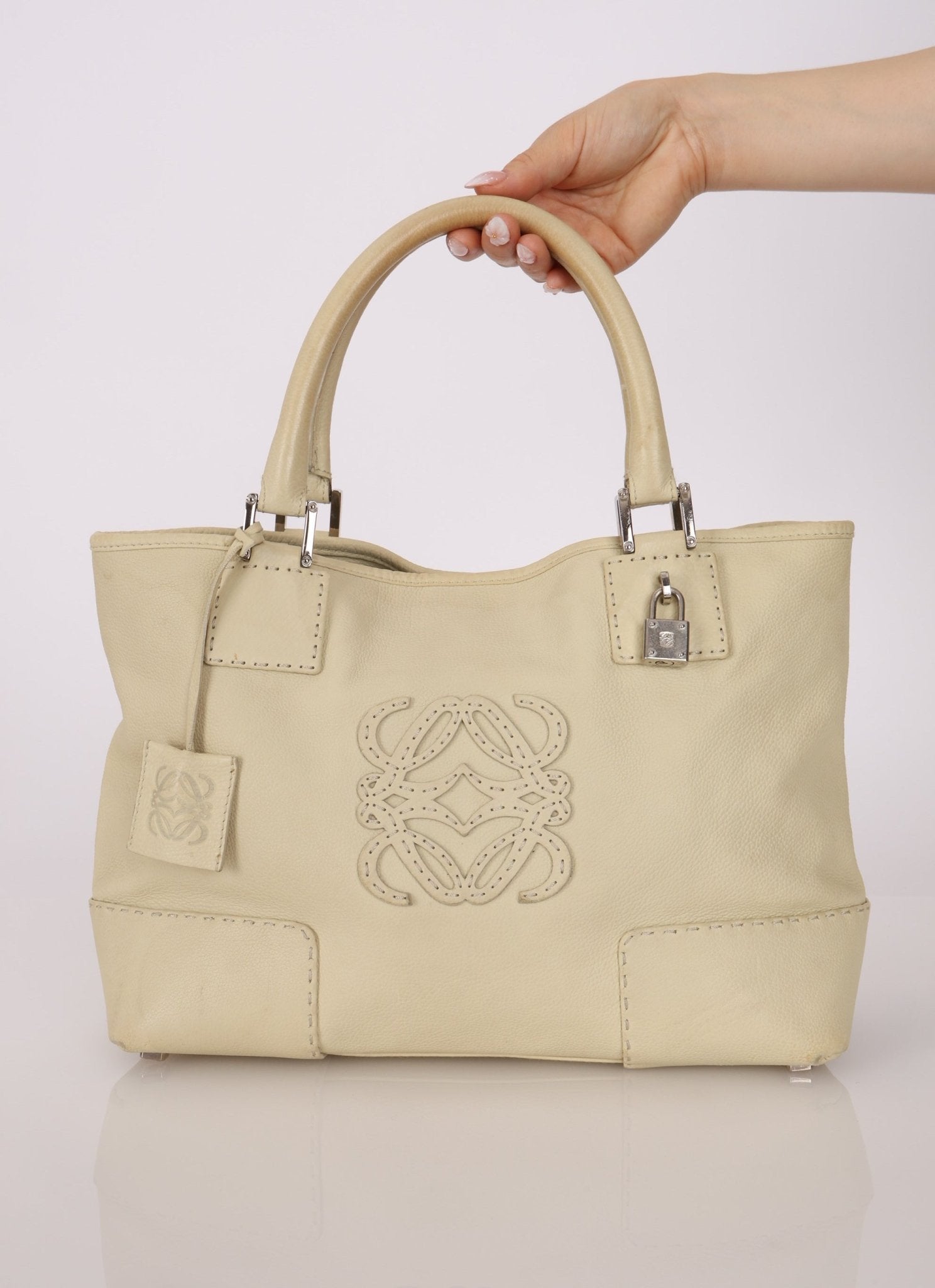 Loewe Butter Yellow Amazona Tote - FashioNica
