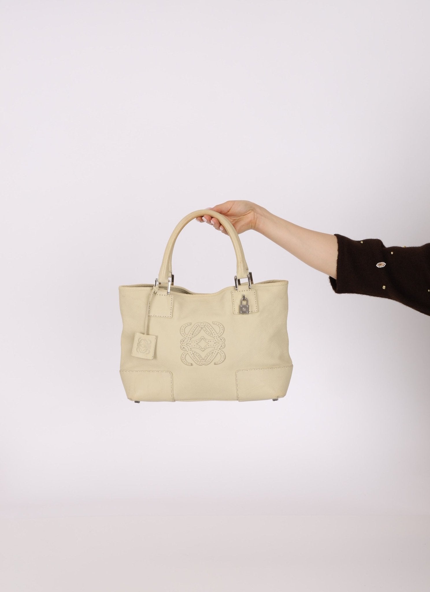 Loewe Butter Yellow Amazona Tote - FashioNica