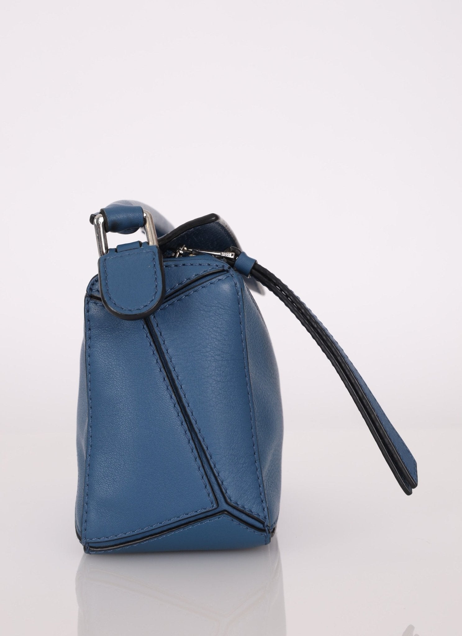 Loewe Calfskin Blueberry Mini Puzzle - FashioNica