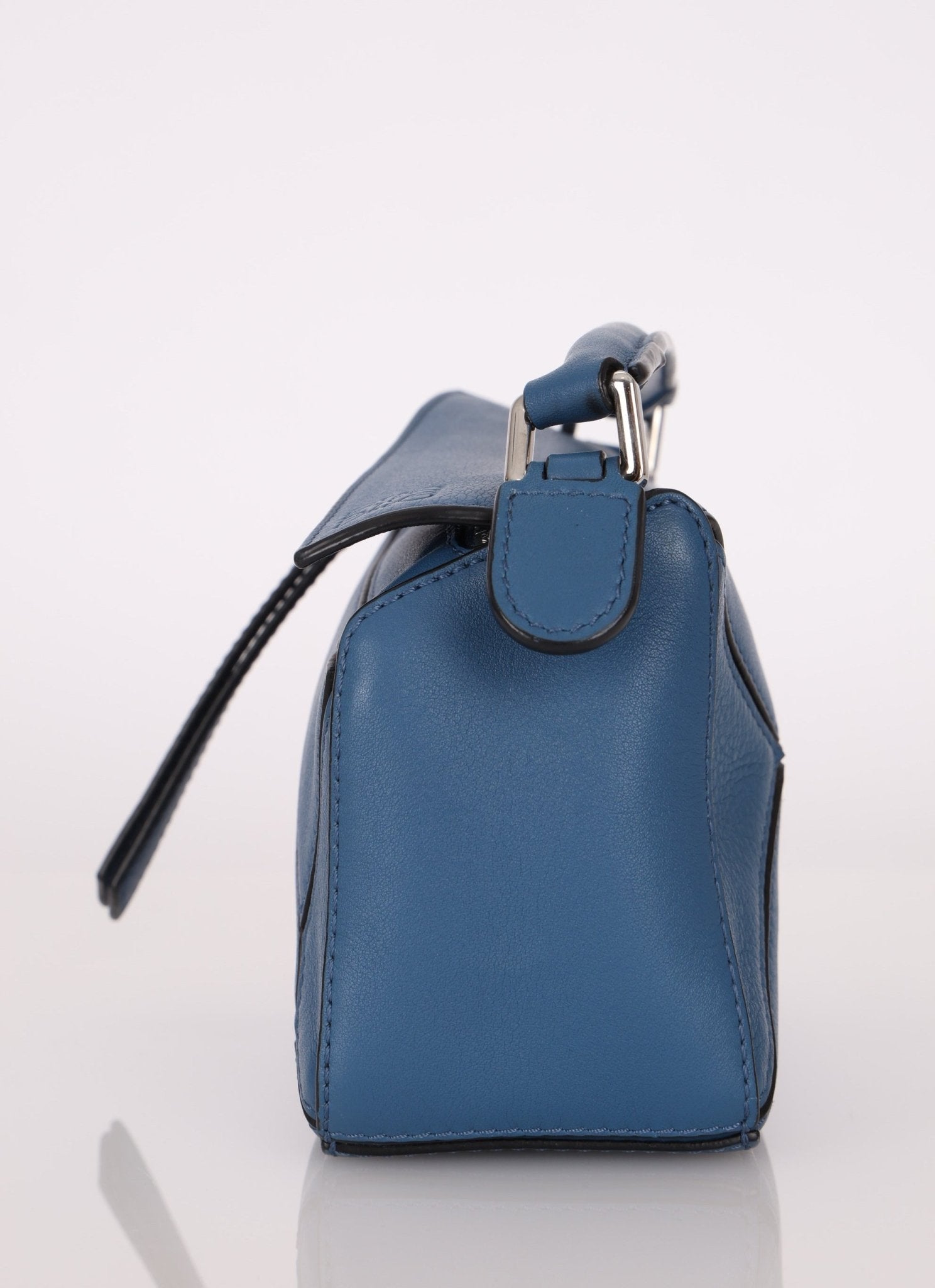 Loewe Calfskin Blueberry Mini Puzzle - FashioNica