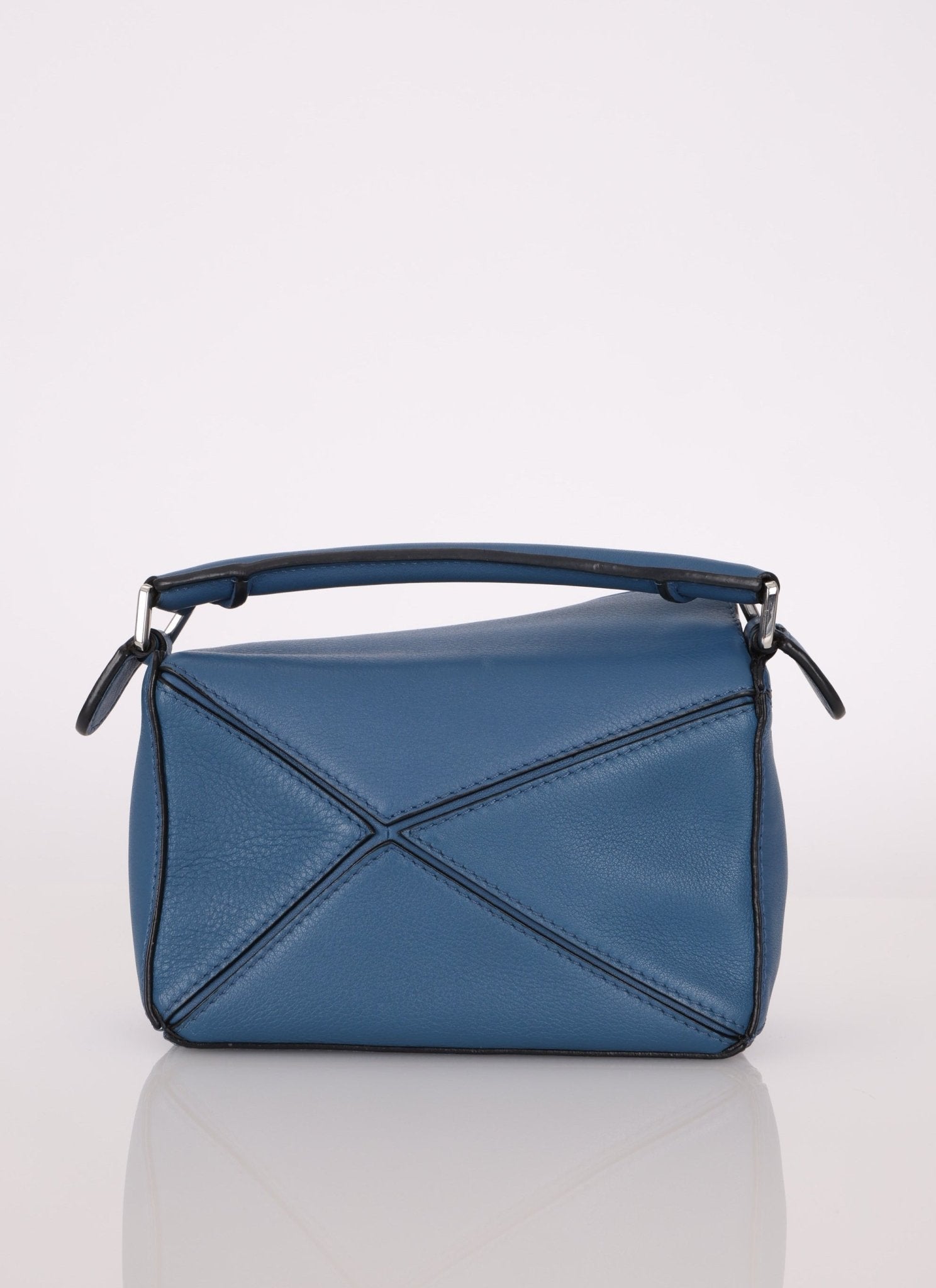 Loewe Calfskin Blueberry Mini Puzzle - FashioNica