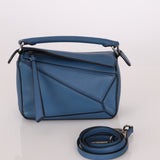 Loewe Calfskin Blueberry Mini Puzzle - FashioNica