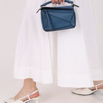 Loewe Calfskin Blueberry Mini Puzzle - FashioNica