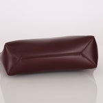 Loewe Calfskin Dark Burgundy Fold Pouch - FashioNica