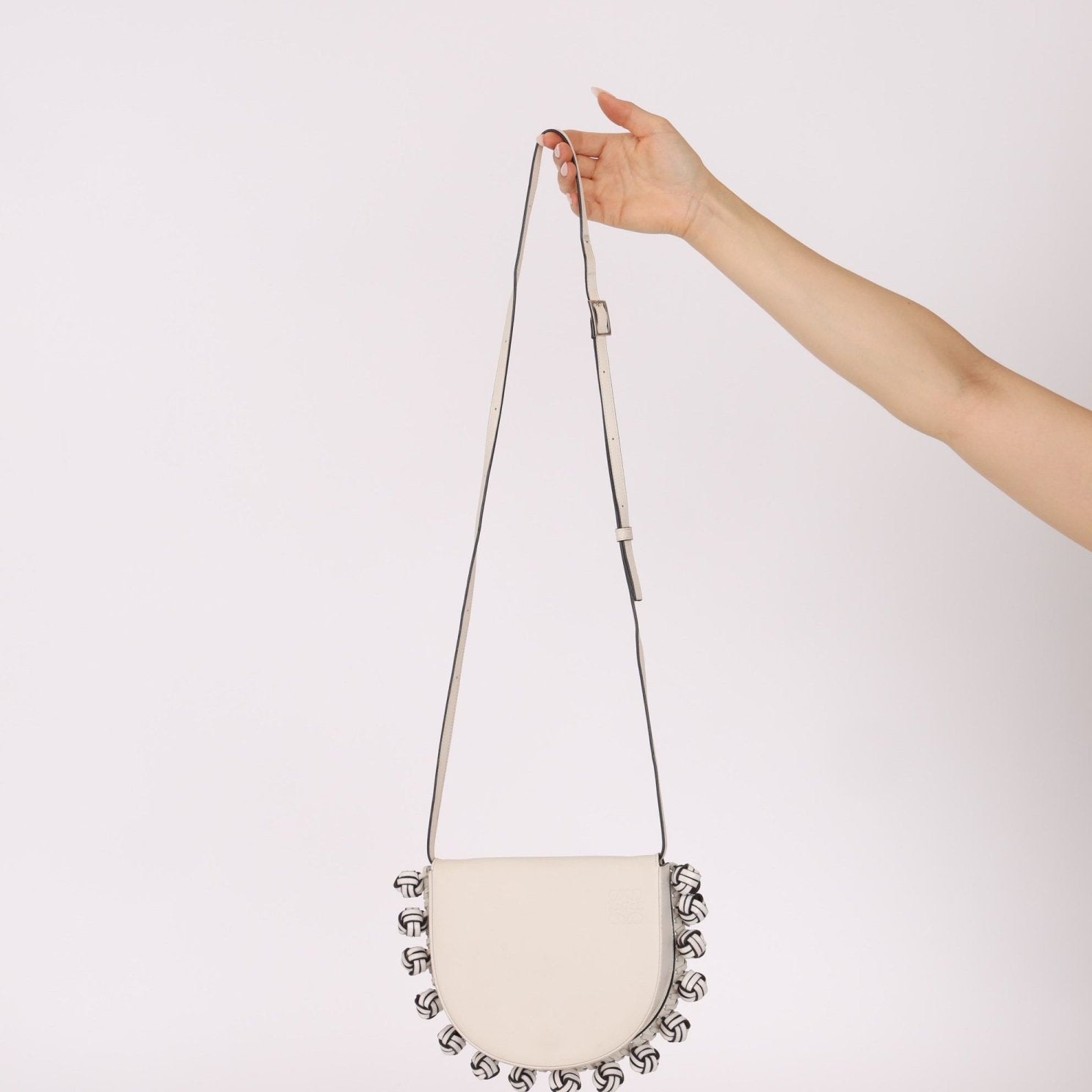 Loewe Calfskin Heel Knots Crossbody - FashioNica