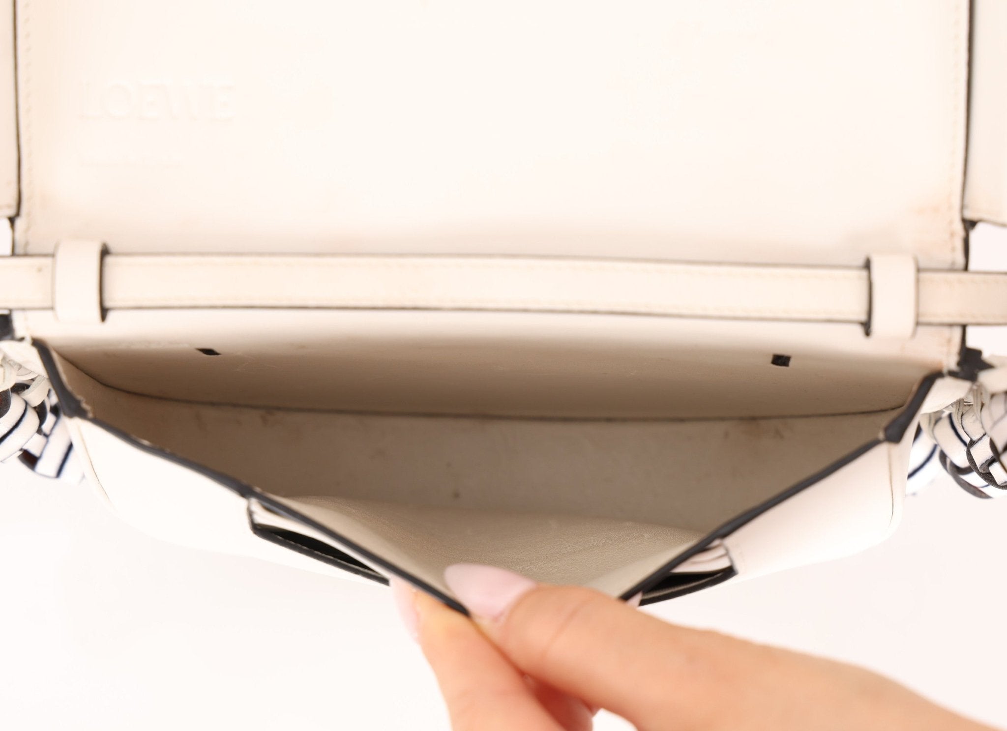 Loewe Calfskin Heel Knots Crossbody - FashioNica