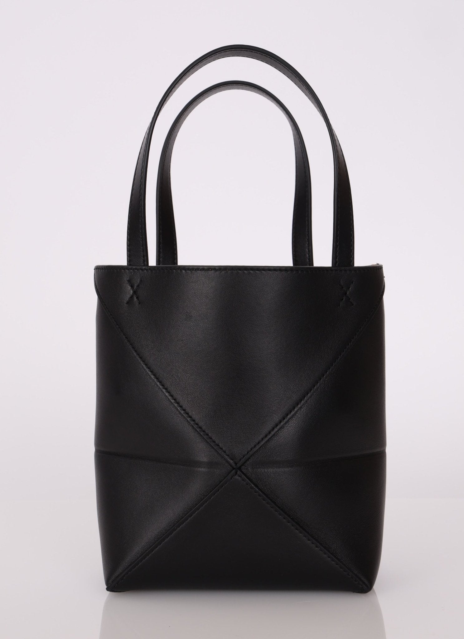 Loewe Calfskin Mini Puzzle Fold Tote - FashioNica