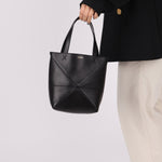 Loewe Calfskin Mini Puzzle Fold Tote - FashioNica