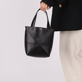 Loewe Calfskin Mini Puzzle Fold Tote - FashioNica