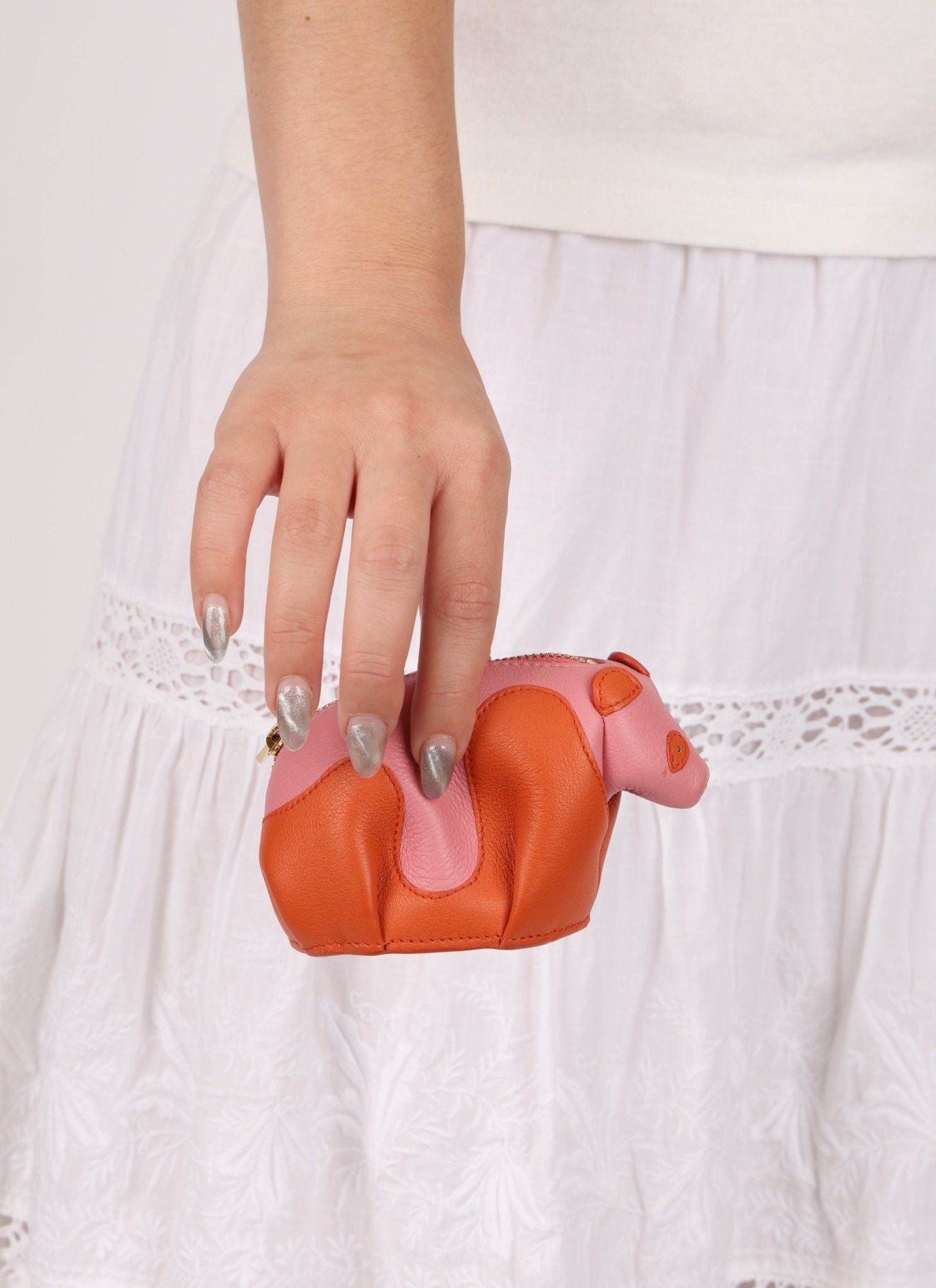 Loewe Calfskin Panda Coin Purse - FashioNica