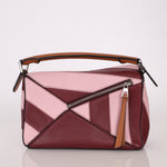 Loewe Calfskin Rugby Striped Small Puzzle - FashioNica