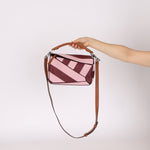 Loewe Calfskin Rugby Striped Small Puzzle - FashioNica