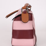 Loewe Calfskin Rugby Striped Small Puzzle - FashioNica