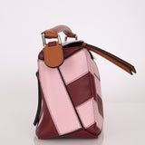 Loewe Calfskin Rugby Striped Small Puzzle - FashioNica